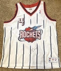 Charles Barkley Signed Starter Houston Rockets NBA Basketball Jersey Size 52