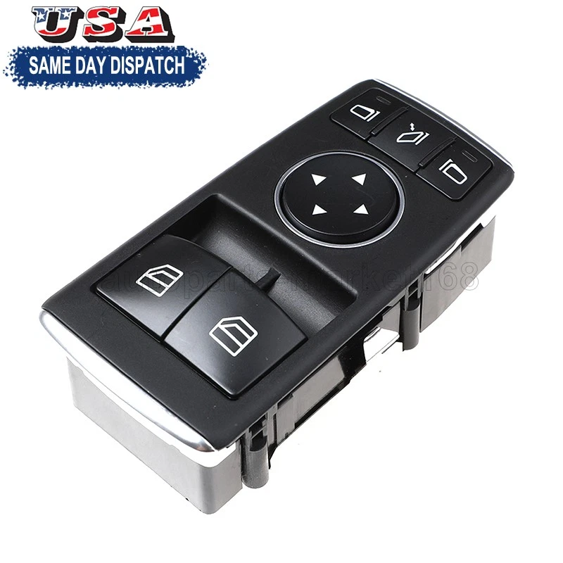 Interruptor de ventana eléctrica para Mercedes-Benz C250 SL400 SL450 SL550 lado del conductor delantero Foto 4 de 4