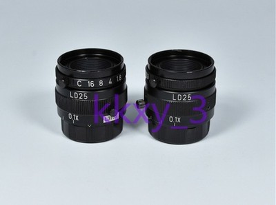 1 PCS VST VS-LD25 megapixel low distortion macro lens 0.1X-0.3X tested #zc