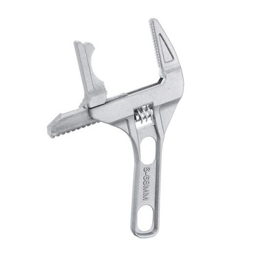 Adjustable Wrench 7.67" Aluminium Alloy Wrench Set Universal Spanner Wide