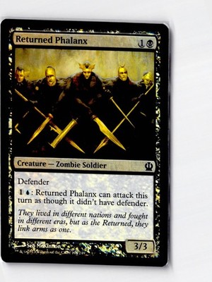 Returned Phalanx 104 Common Theros Magic: The Gathering Foil Lightly Played