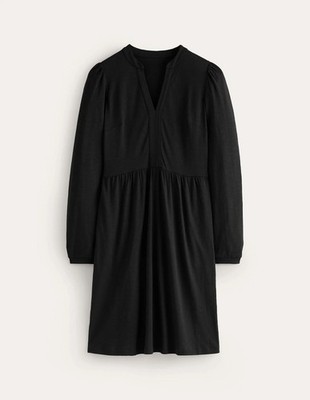 naomi relaxed jersey dress Boden Sz 10R in Black - NWT royal-blue