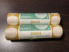 2004 P/D Jefferson Nickel rolls -"Keelboat"
