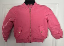 H M Pink Bomber Jacket Kids Size 4/5