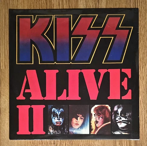 KISS Alive II Original 1977 FIRST PRESSING FACTORY SEALED Double LP