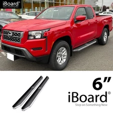 APS Running Board Polished 6" Fit Nissan Frontier Equator King Cab 05-26