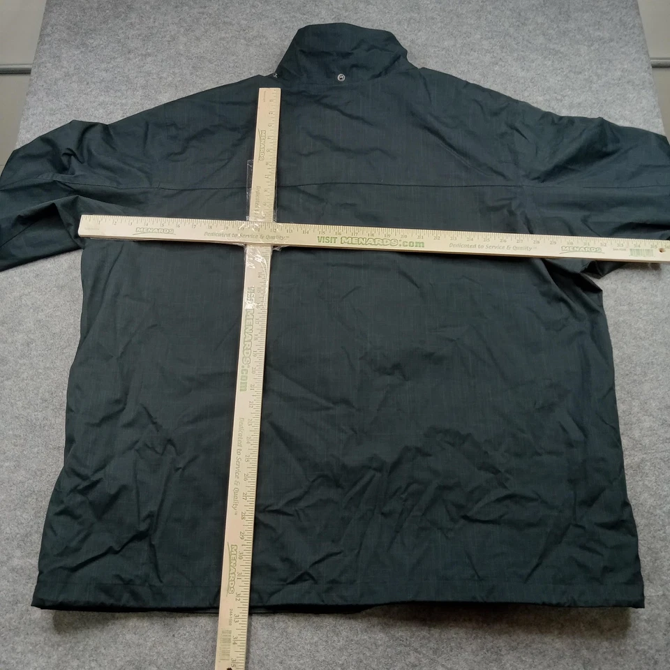 Chaqueta Columbia Para Hombre 3XL Verde Oscuro Omni-Tech Interchange Impermeable Transpirable Foto 4 de 4