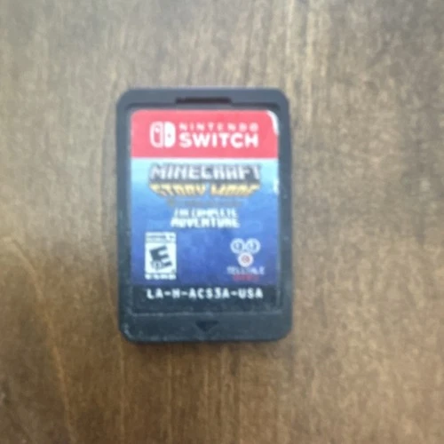 Nintendo Switch Minecraft Story Mode Complete Edition Adventure TESTED WORKING!!