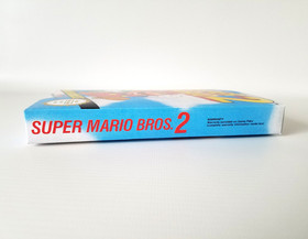 Super Mario Bros 2 UKV PAL Nintendo NES Empty Handmade Replacment Box Only