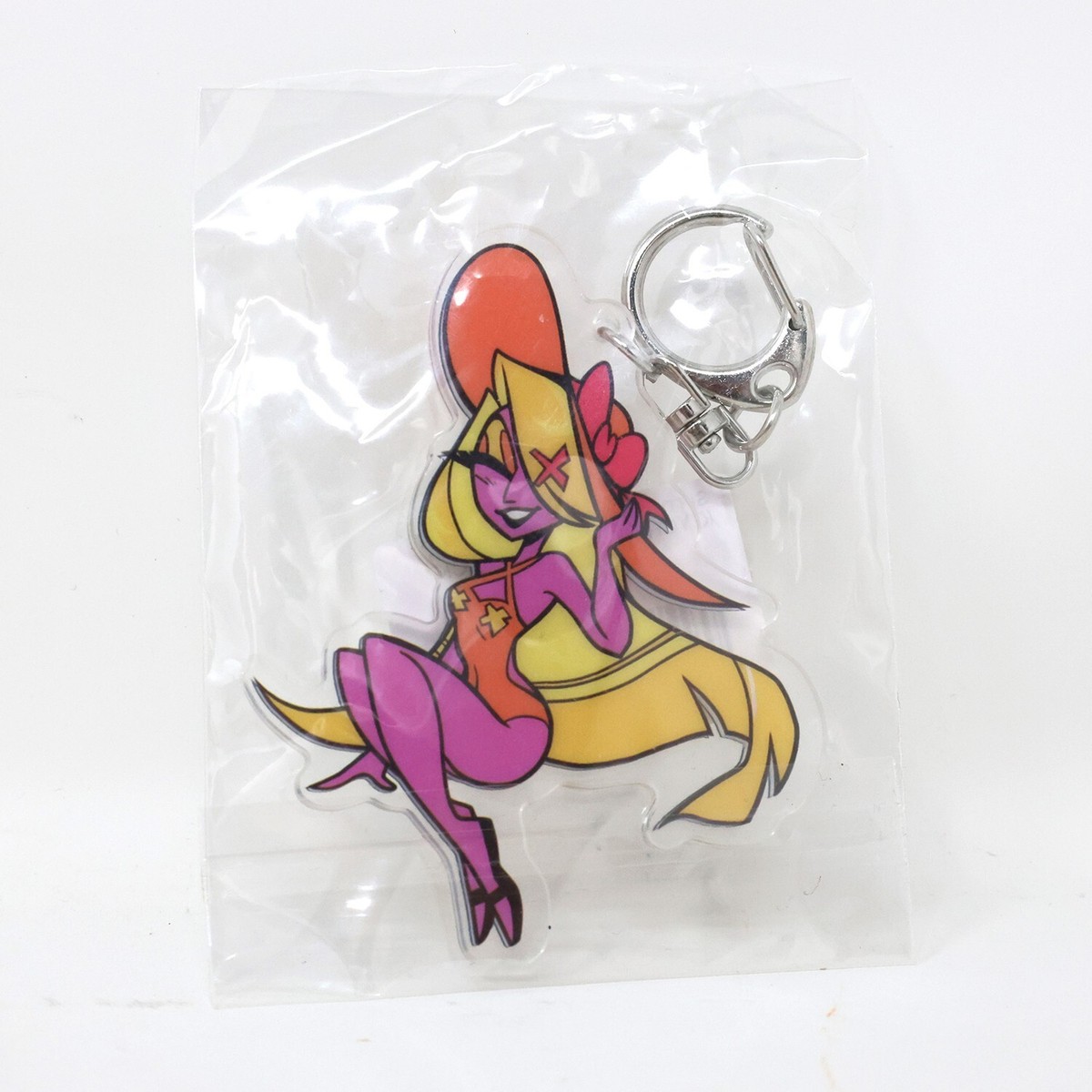 Hazbin Hotel Summer Vaggie Limited Edition Acrylic Keychain