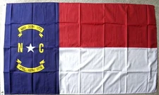 NORTH CAROLINA US STATE POLYESTER FLAG 3 x 5 FEET
