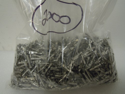 2000X TE CONNECTIVITY CRIMP CONTACT SOCKET CONNECTOR PIN 20-14 AWG AMP 2mm **NEW - Imagen 2 de 3