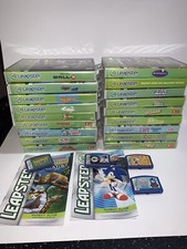 Lot Of 22 LeapFrog Leapster Games Disney Cars Toy Story 3 Sonic Thomas Nemo Up