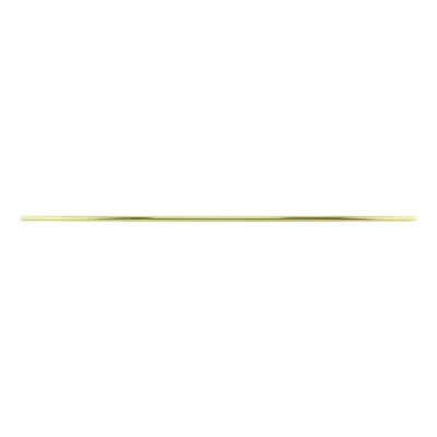 RENOVATORS SUPPLY MANUFACTURING Renovators Supply Carpet Rod Bright Solid Brass Tubing Rod Without Finials