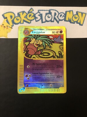 Pokemon - Exeggutor - Aquapolis - Holo Reverse - English - 13/147 - Near Mint   