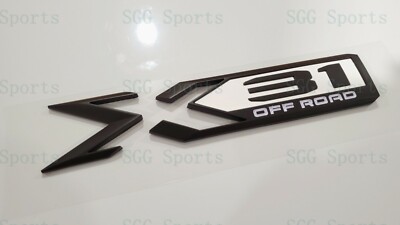 1PC 2019-2023 GMC Sierra X 31 X31 OFF ROAD Bed Emblem OEM GEN