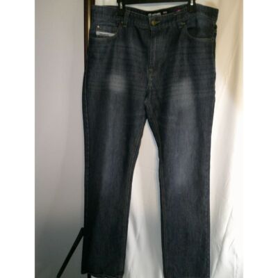 Ecko Unltd Men's Athletic Straight Leg Jeans with Signature Rhino Logo Size 38