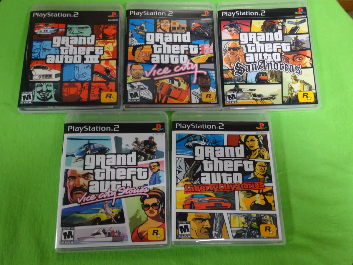 Jogo Grand Theft Auto: San Andreas - Ps2