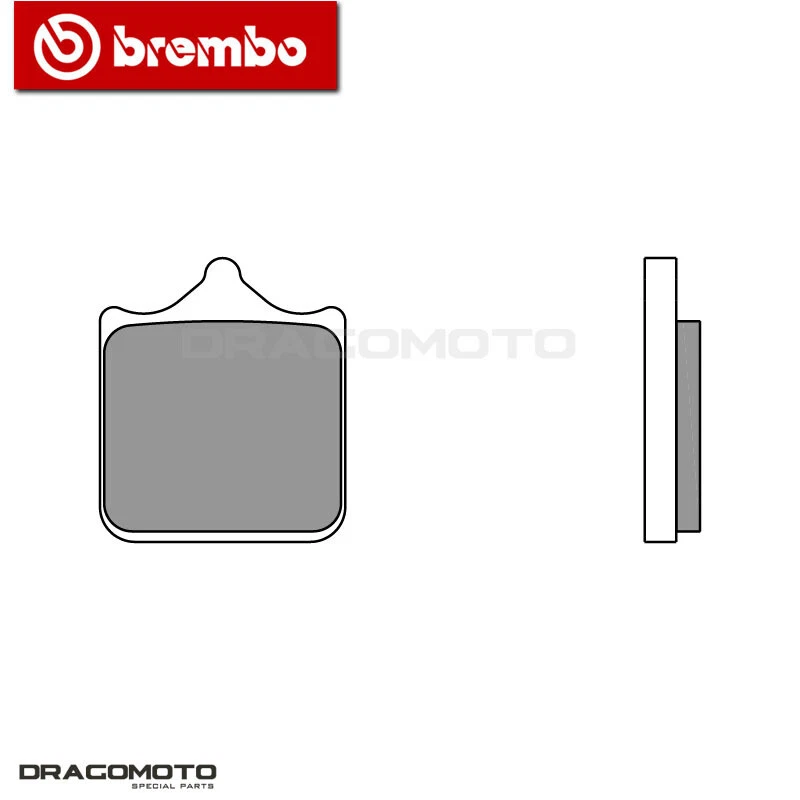 BENELLI TRK 502 ABS 2018 2019 pastiglie freno anteriori SA BREMBO Sinterizzate - Imagem 2 de 4