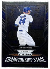 2021 Panini Prizm Anthony Rizzo Championship Stage insert card Cubs