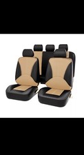 For Honda Car Seat Covers Full Set PU Leather 2/5-Seats Front Rear Protectors