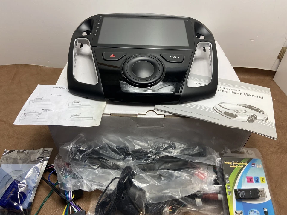 Auto Stereo Radio 9" Andrioid Multimedia GPS SAT NAVI USB DAB für Ford Focus - Bild 2 von 4