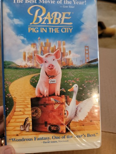 Babe: Pig in the City (VHS, 1999, Clamshell Release) - Bild 1 von 3