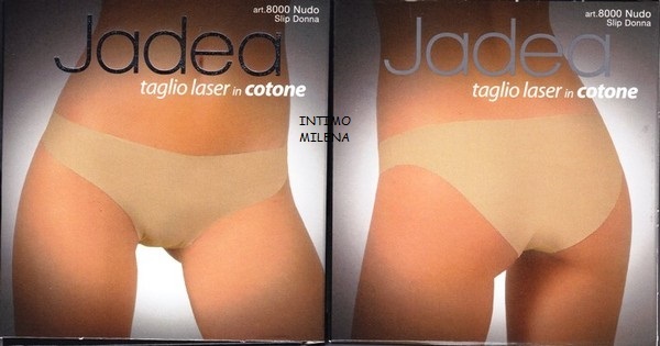 Jadea Slip Donna a Taglio Laser Cod. 8000 - Invisibile in Cotone