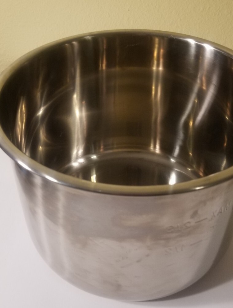 Instant Pot Stainless Steel Inner Cooking Pot - Silver - AA20381 0.8 qtz-image