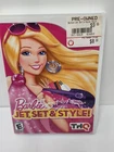 Barbie: Jet, Set & Style (Nintendo Wii, 2011)Tested working
