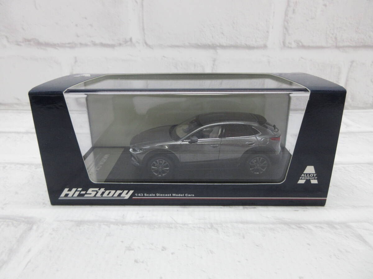 マツダCX-30 1/43モデルカー 1:43 Hi-Story Mazda CX-30 2019 Titanium Flash Mica Model Car