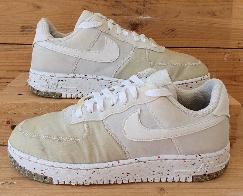 nike air force 1 crater trainers in off white