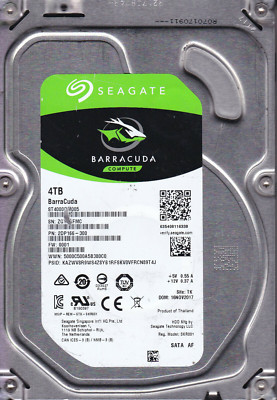未使用 SEAGATE BarraCuda 4TB ST4000DM005 Seagate BarraCuda Compute ST4000DM005 4TB 3.5