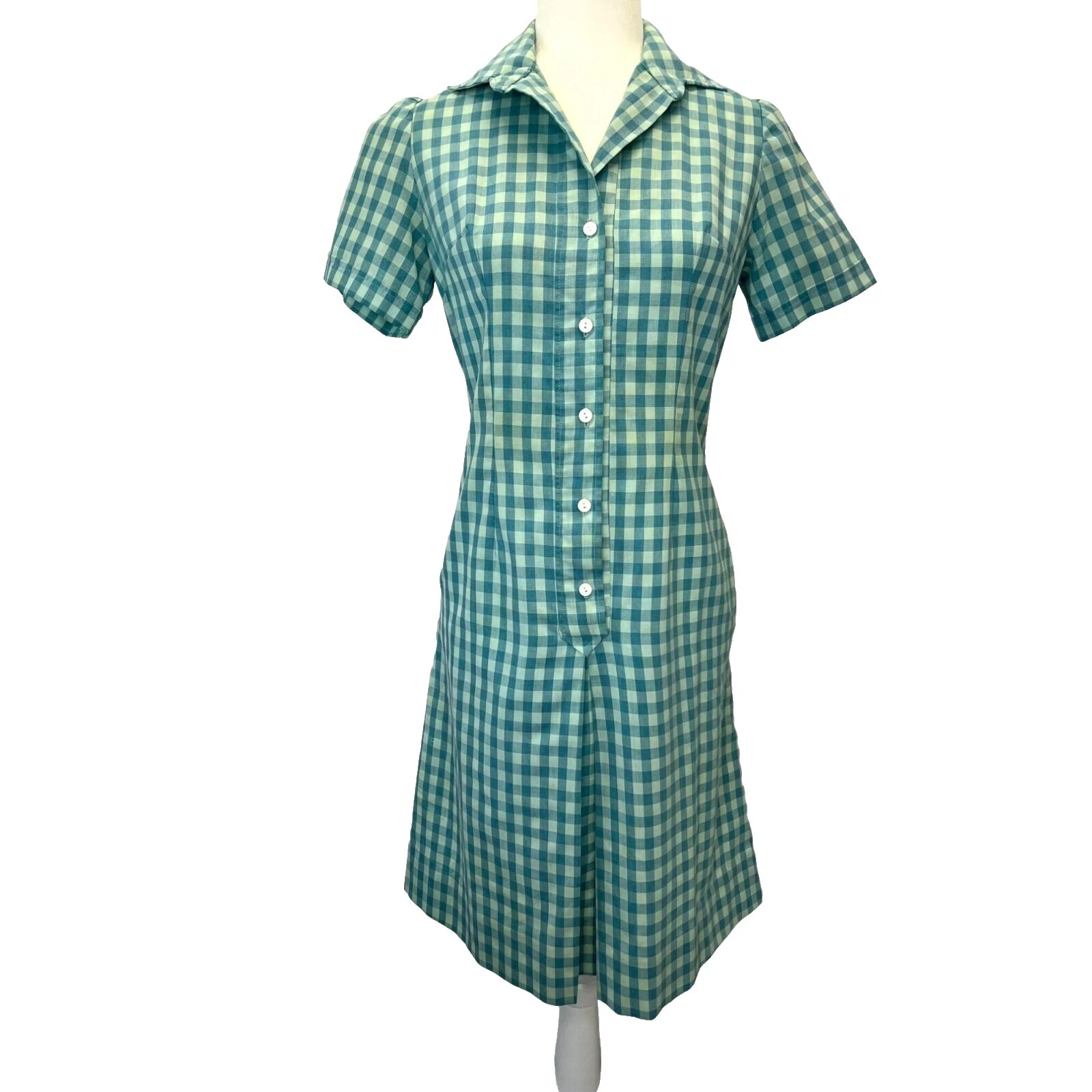 Mod/Gogo Mezcla Algodón Vestidos Vintage Diario para De mujer