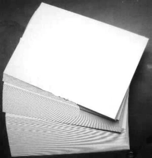 PAPIERMONSTER 100 Karteikarten DIN A9 weiß blanko für Kartei Karten Kasten