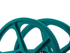 Peregrine SALE $799 (RRP$999) Master Graphite 20" Wheel Set - Turquoise