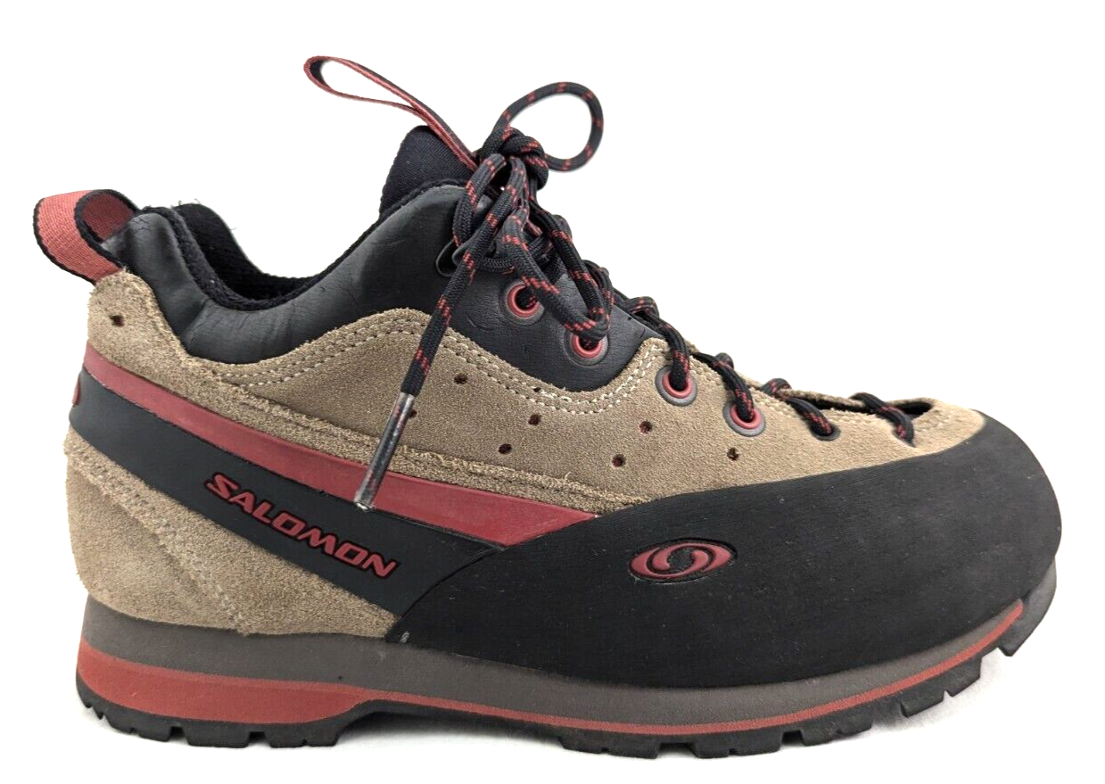 Stivali da trekking vintage SALOMON 2002 da donna taglia US 7 5 UK 6 EU 39 1 3 Contragrip VEUC*