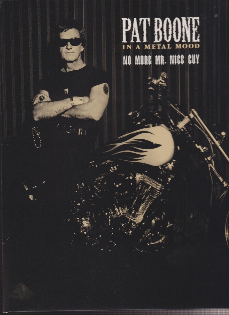 pat Boone in a metal mood press kit 1997 | eBay