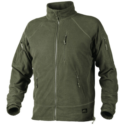 個人装備 helikon-tex trooper jacket ALPHA GREEN Helikon Trooper Soft Shell Jacket Alpha Green Size 3XL at