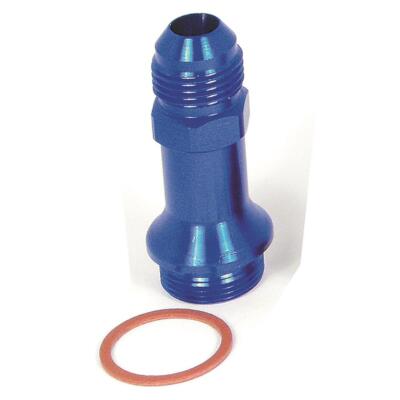 Speed Fx 574088RED Carburetor Fuel Inlet Fitting -8AN Red 7/8-20 Thread Size