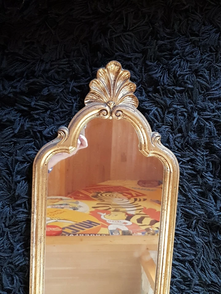 BEAU MIROIR DORÉ STYLE BAROQUE - Photo 2/4