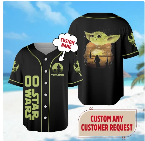 Star Wars Baseball Jersey Shirt