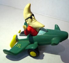 McDonald's Happy Meal Toy Mac Tonight Moon Man blue plane airplane Vintage 1988