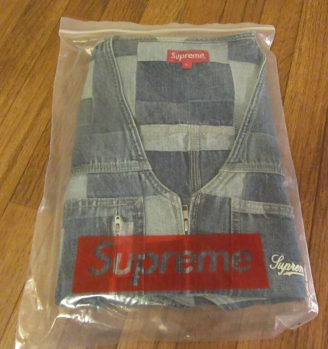 Supreme clearance denim vest