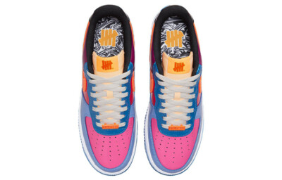 Nike Air Force 1 Low Sp Undefeated Multi-Patent Total Orange  display picture 1