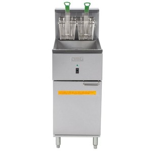 Dean by Frymaster SR114E Super Runner Economy 40 lb. Electric Floor Fryer - 240V