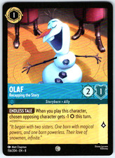 Olaf - Recapping the Story 156/204 Common Lorcana Reign of Jafar NM