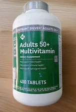Member's Mark Adults 50+ Multivitamin Tablets 400 Count Free Shipping Ex 05/2026