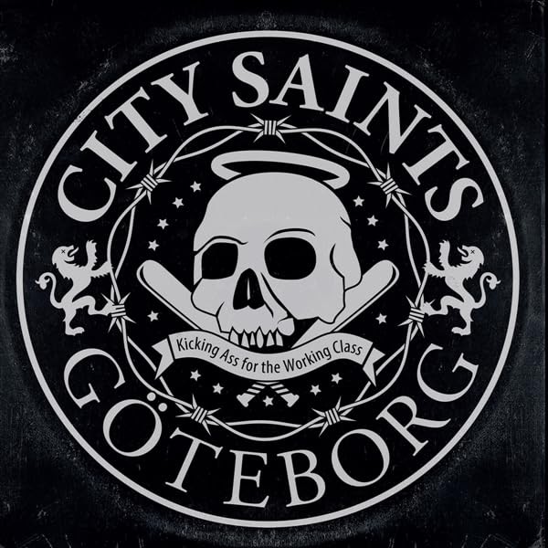 City Saints - Kicking Ass For The Working Class RED-BLACK Marble Vinyl - F72Z-image