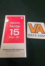 Xiaomi Redmi Note 15 Pro Plus 5G Unlocked  6500mAh Black  12GB RAM 512GB